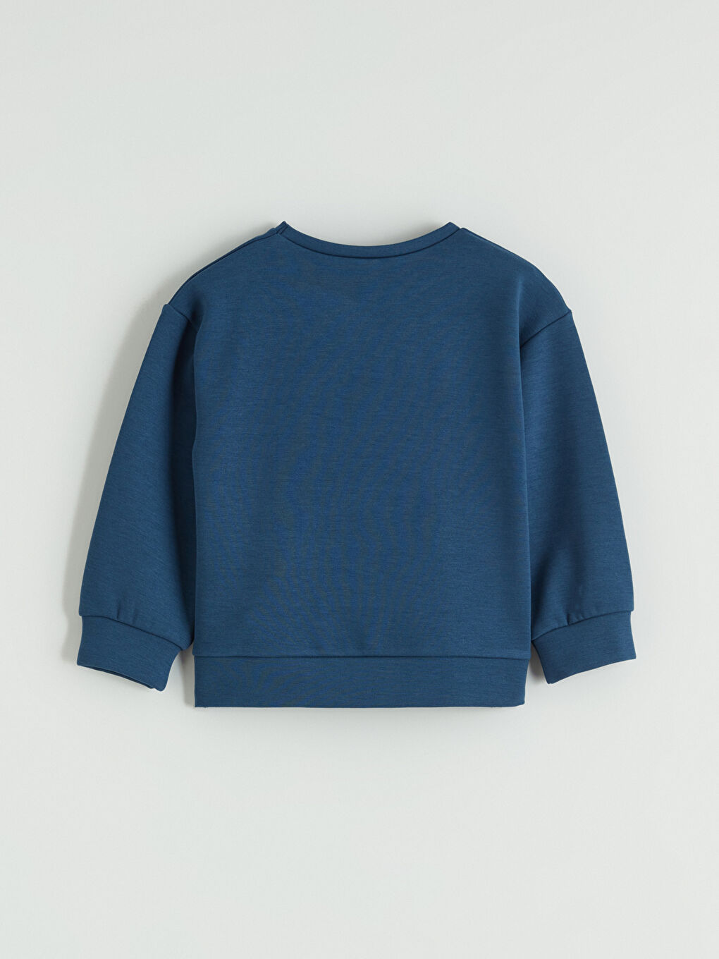 İndigo Bisiklet Yaka Minnie Mouse Baskılı Kız Çocuk Sweatshirt-3