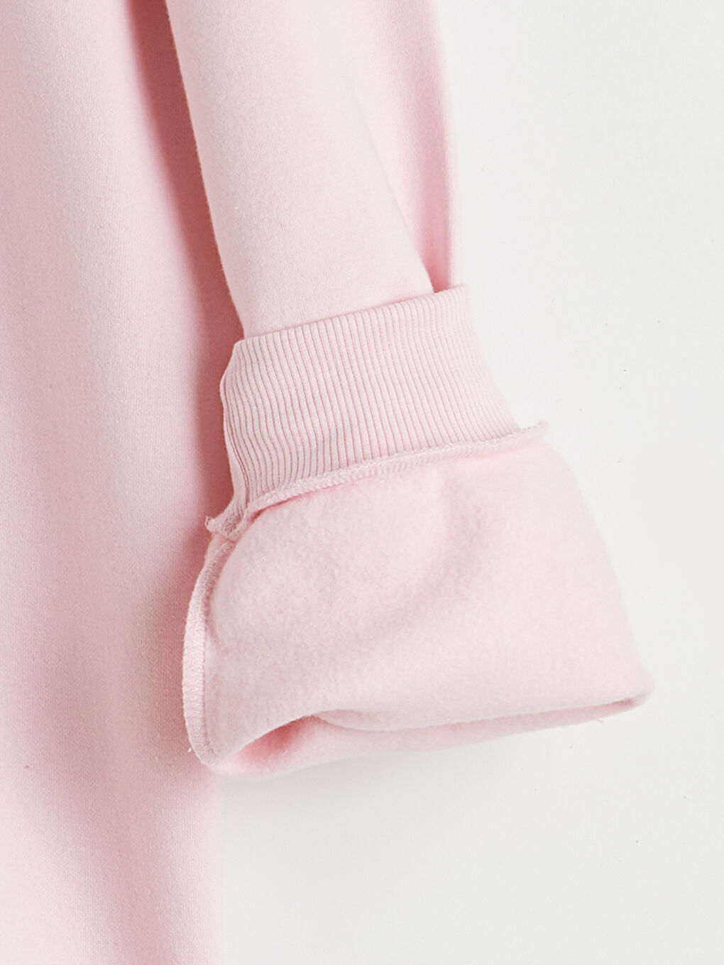 Pembe Cinnamoroll Baskılı Kadın Kalın Sweatshirt Tunik-1