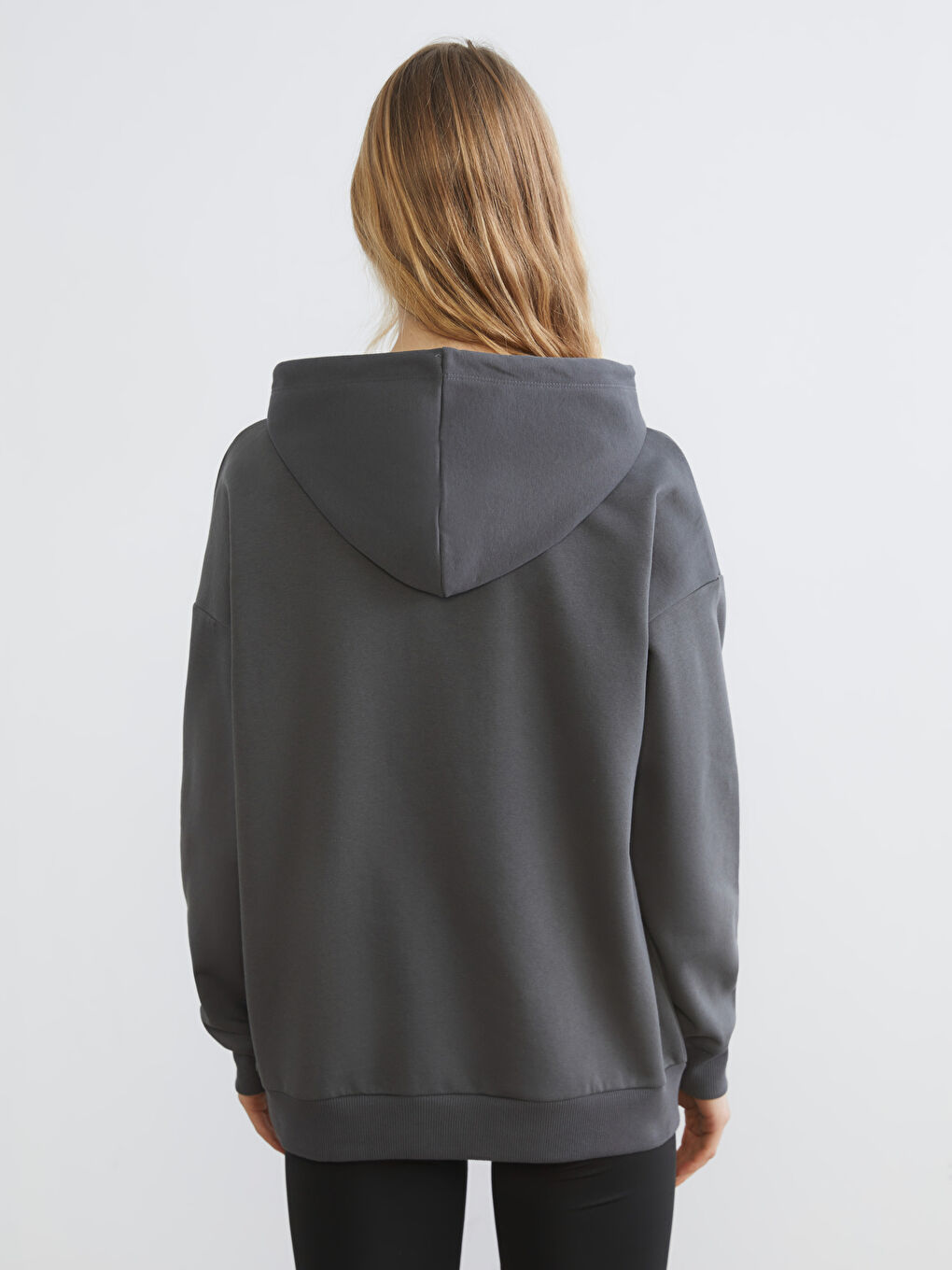 ქალი ანტრაციტი ჰუდი-3