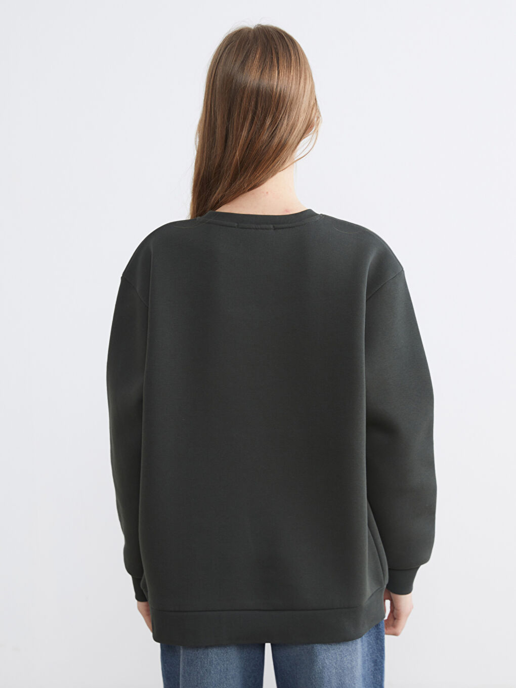 Sweat-shirt pour Femmes Surdimensionné à Imprimé Marocain-3