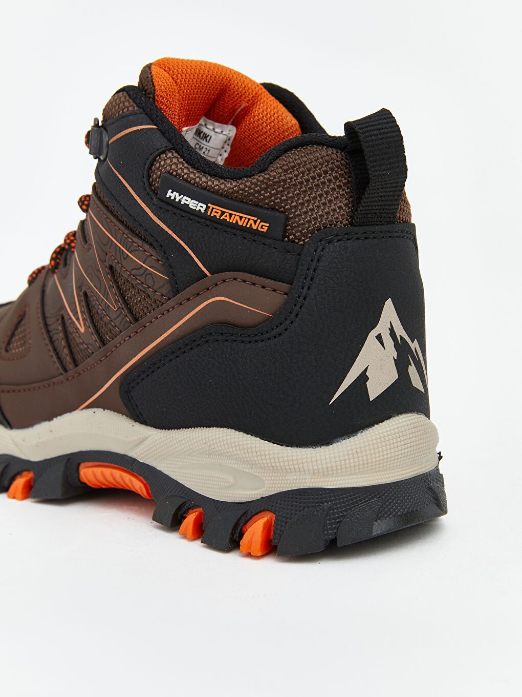 Kahverengi Bağcıklı Erkek Çocuk Trekking Bot-4