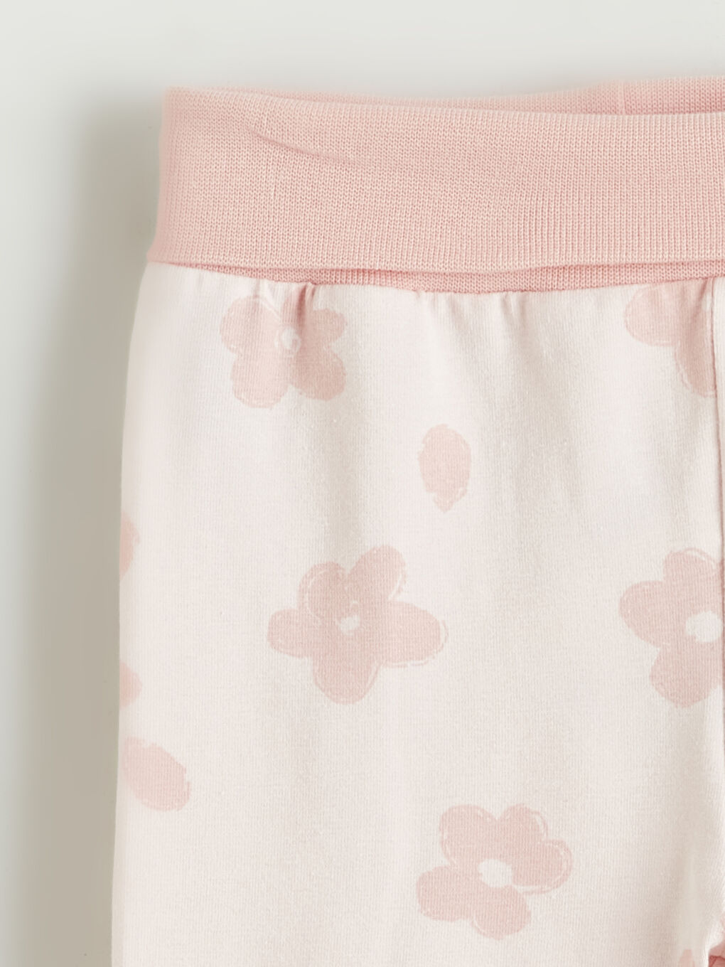 دوو دانە پانتۆڵی کچانی ساوا بە کەمەری لاستیکی-5