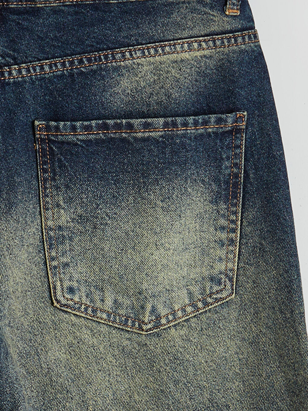 Әйелдерге арналған бос пішімді джинс шалбар-6