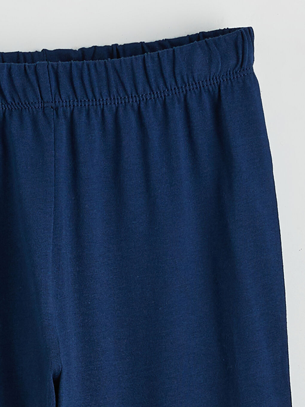 Lacivert Beli Lastikli Erkek Çocuk Pijama Alt-2