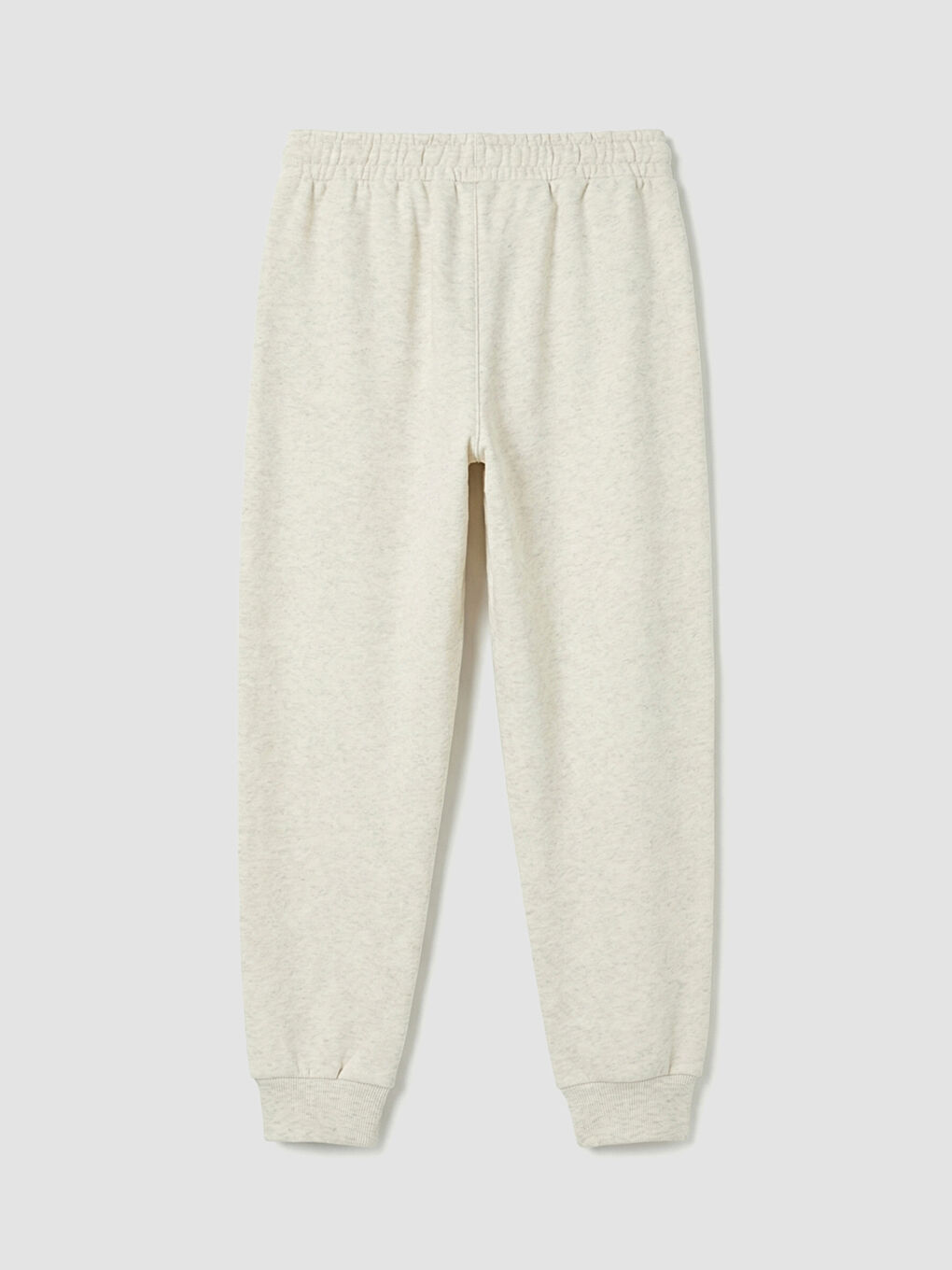 Gri Beli Lastikli Erkek Çocuk Jogger Eşofman Altı-1