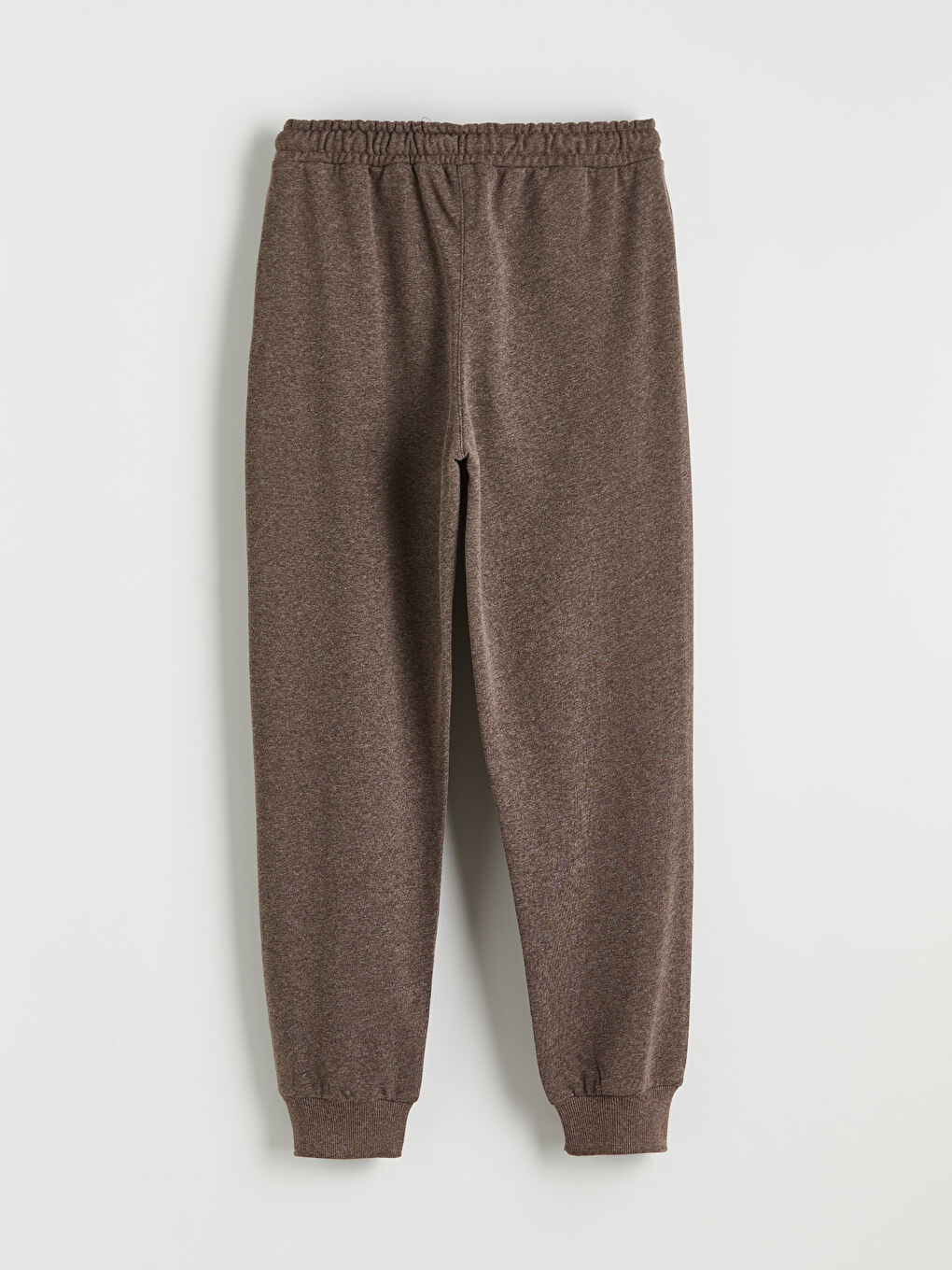 Kahverengi Beli Lastikli Erkek Çocuk Jogger Eşofman Altı-1