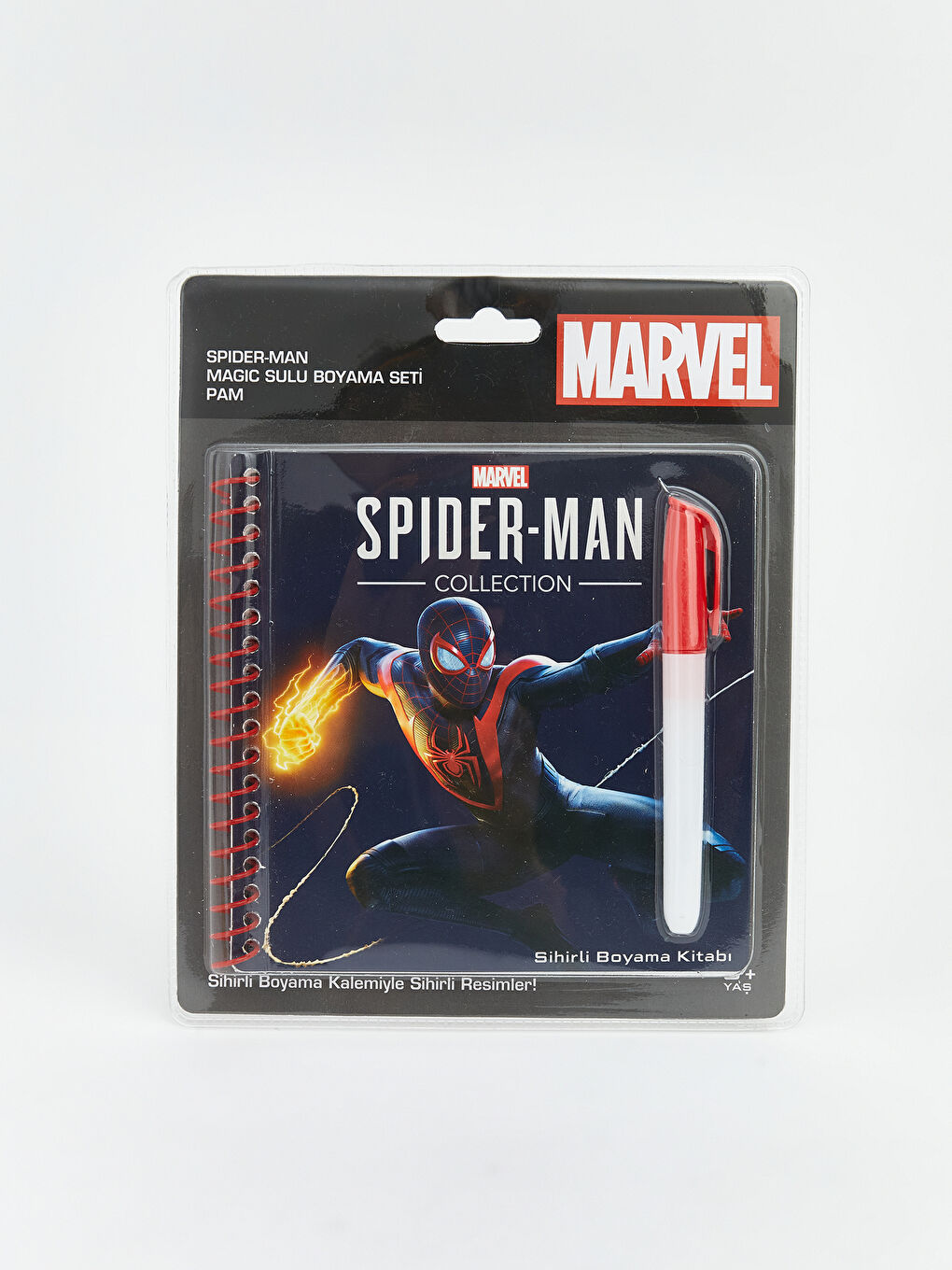 Spider-Man Baskılı Sihirli Boyama Defteri