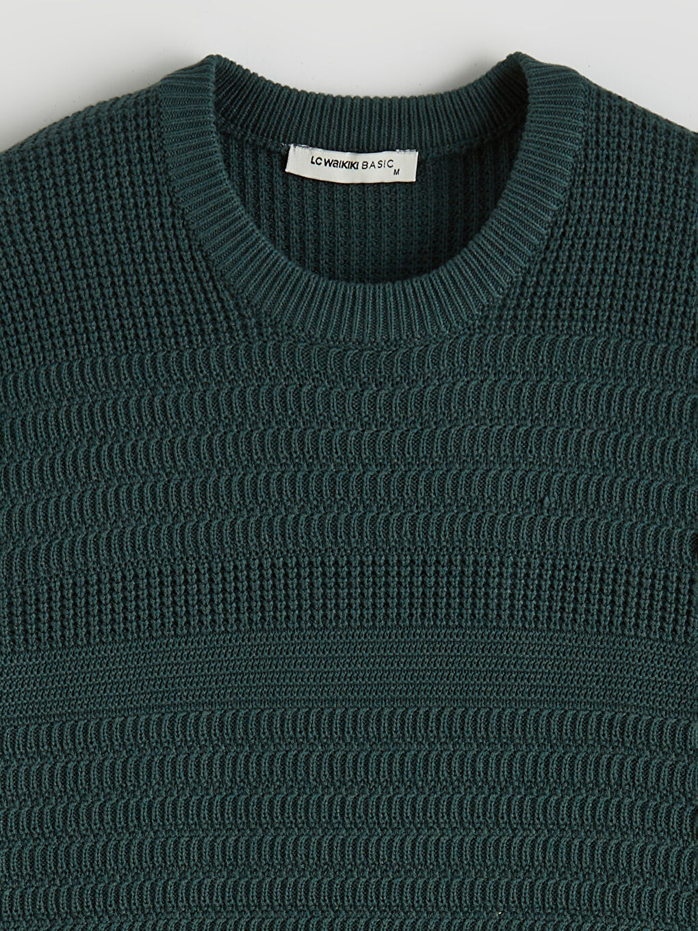 Muški Trikotažni Džemper Okruglog İzreza Dugih Rukava-5