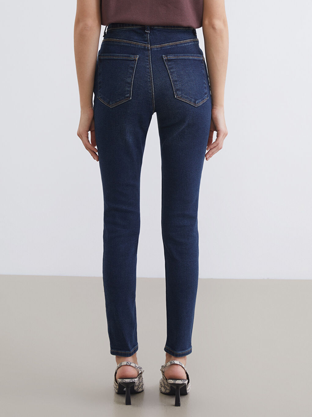 İndigo Jüpiter Süper Skinny Fit Kadın Jean Pantolon-3