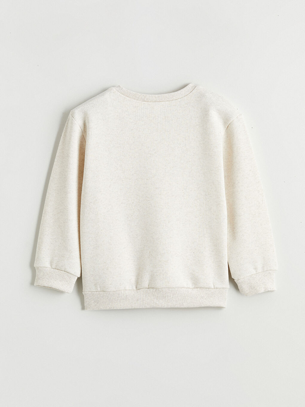 Beyaz Baskılı Erkek Çocuk Sweatshirt-7