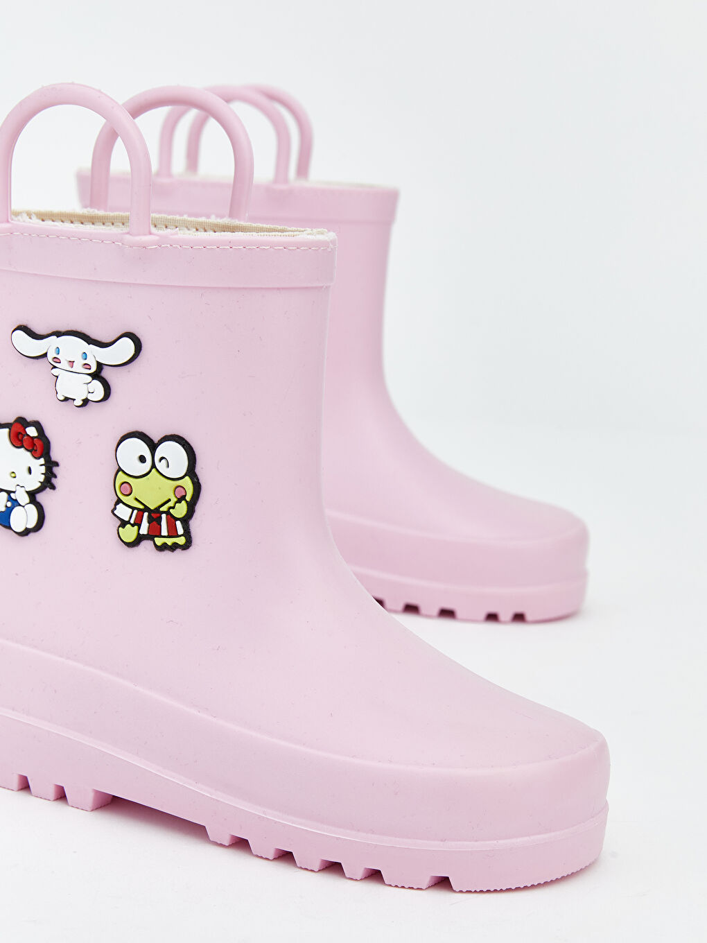 Pembe Kuromi Baskılı Kız Bebek Yağmur Botu-2