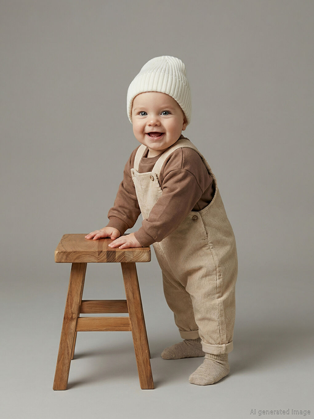 Crew Neck Baby Boys' T-Shirt and Dungarees 2 Pack