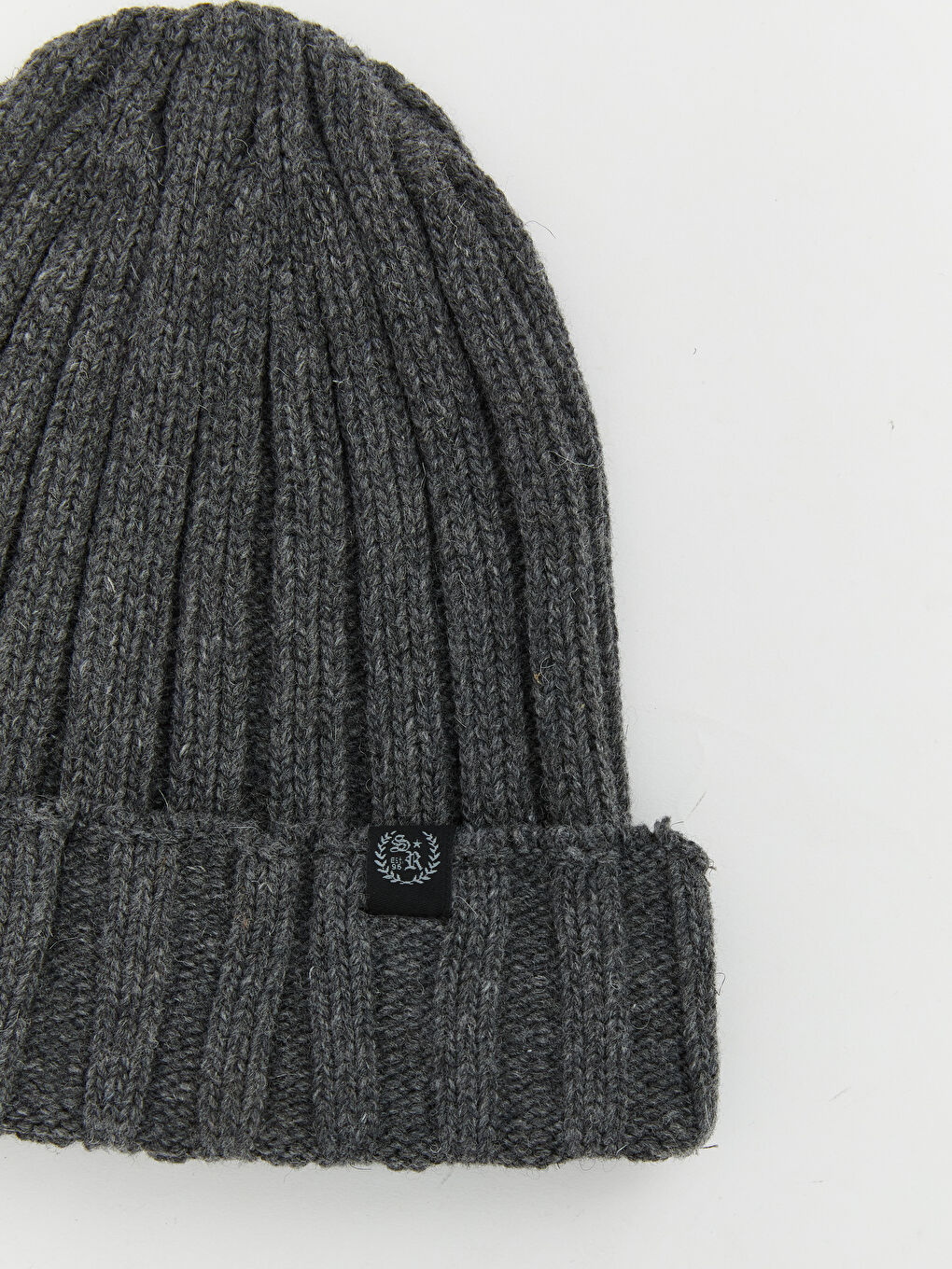 Gri Basic Erkek Triko Bere-2