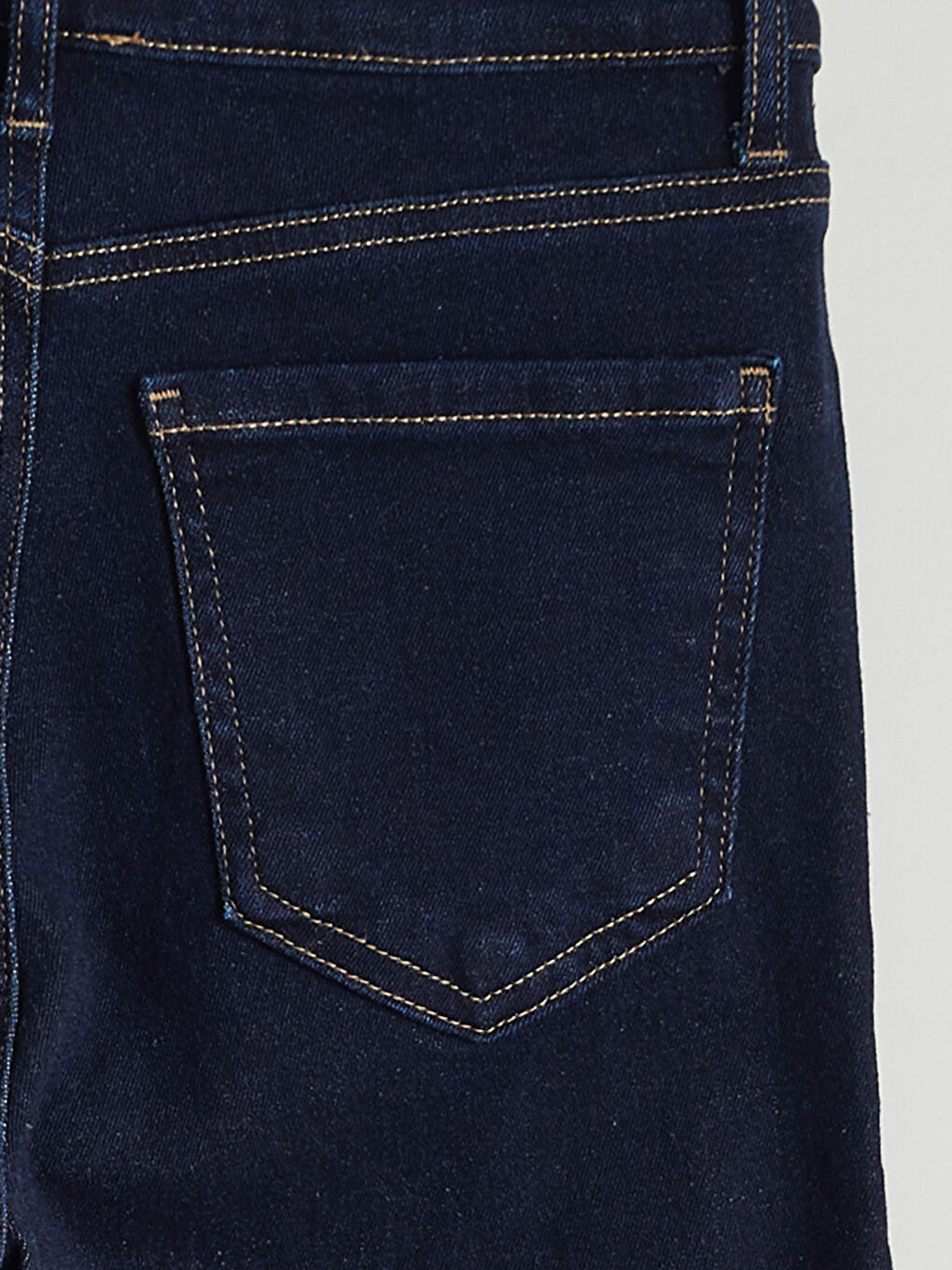 İndigo Wideleg Kadın Jean Pantolon-5