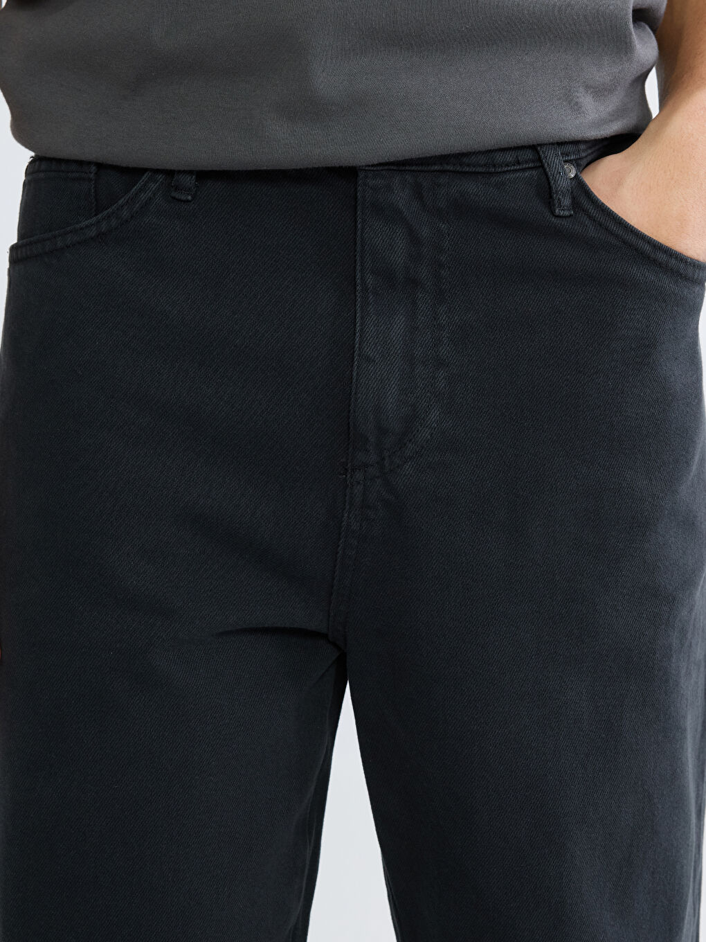 Relaxed Fit Men's Trousers-2