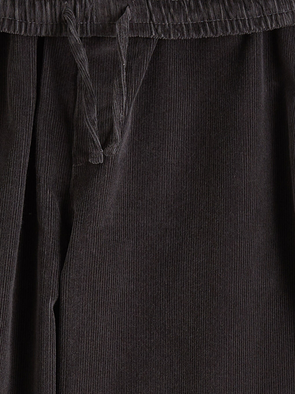 Antrasit Rahat Kalıp Kadife Erkek Pantolon-2