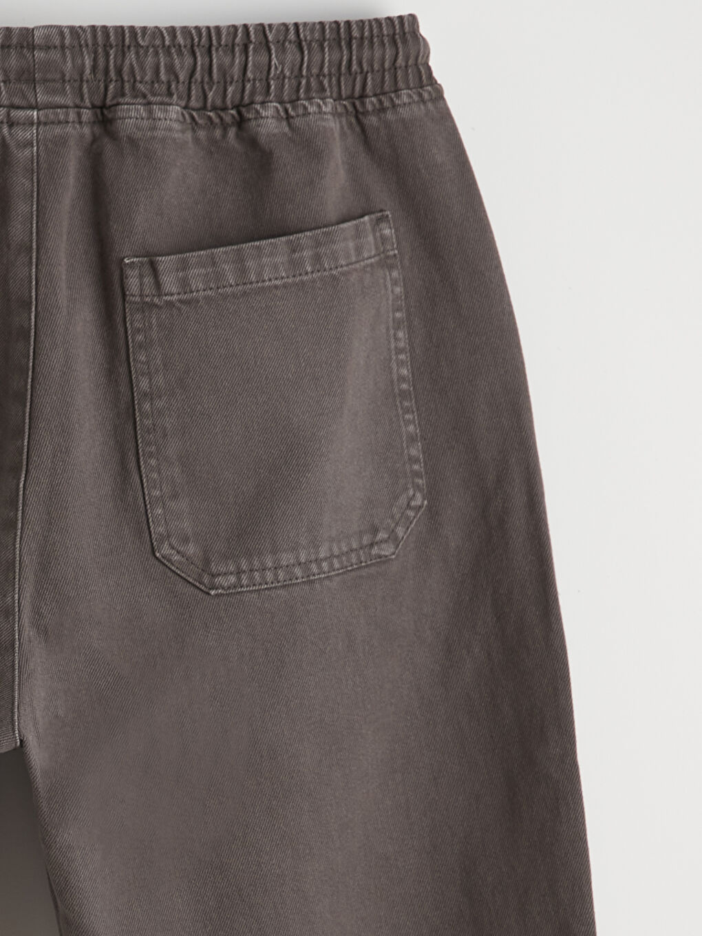 Haki Rahat Kalıp Gabardin Erkek Pantolon-1