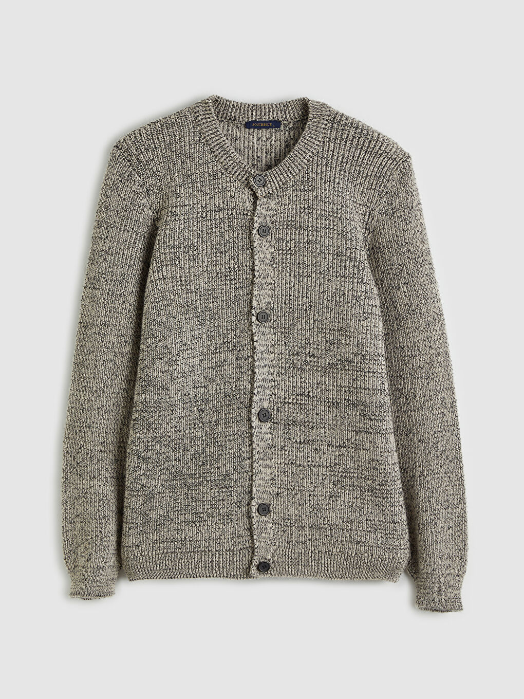 Kahverengi Standart Kalıp Erkek Triko Hırka