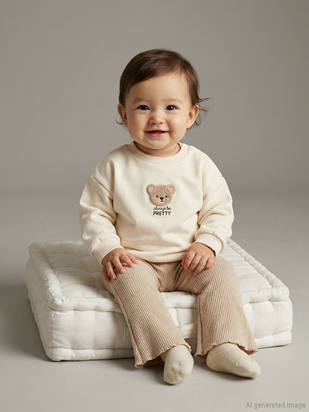 Baby Girl BEIGE Set