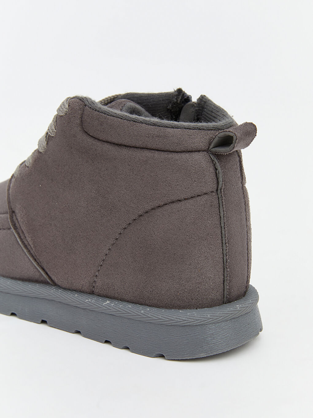 Antrasit Süet Görünümlü Erkek Çocuk Bot-5