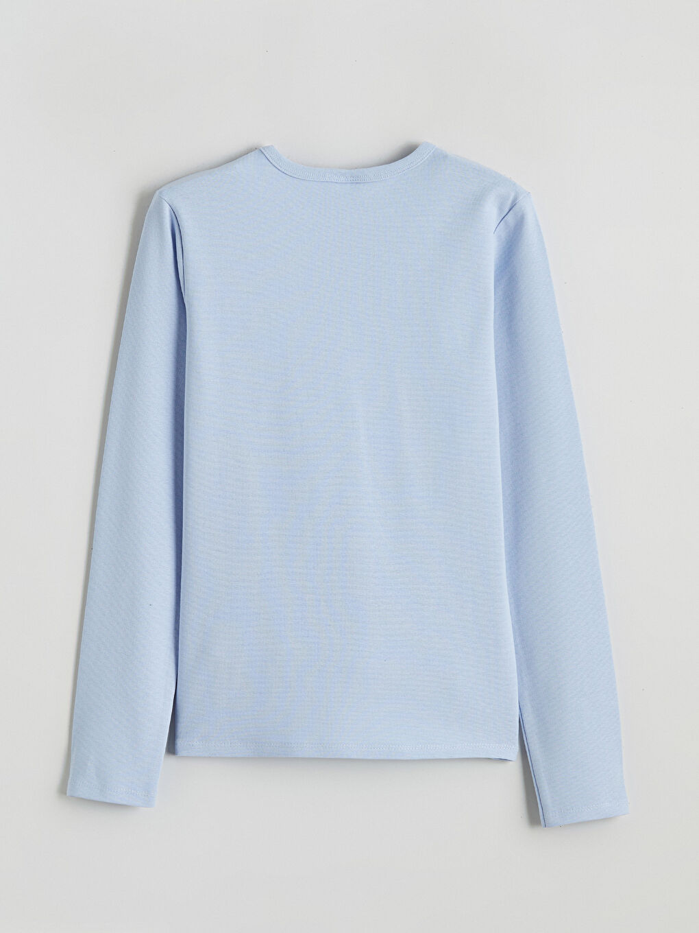 Mavi Bisiklet Yaka Kız Çocuk Tişört-2