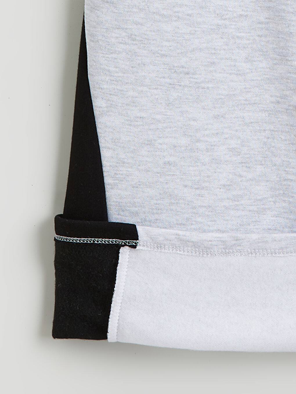 Gri Beli Lastikli Kız Çocuk Eşofman Alt-2