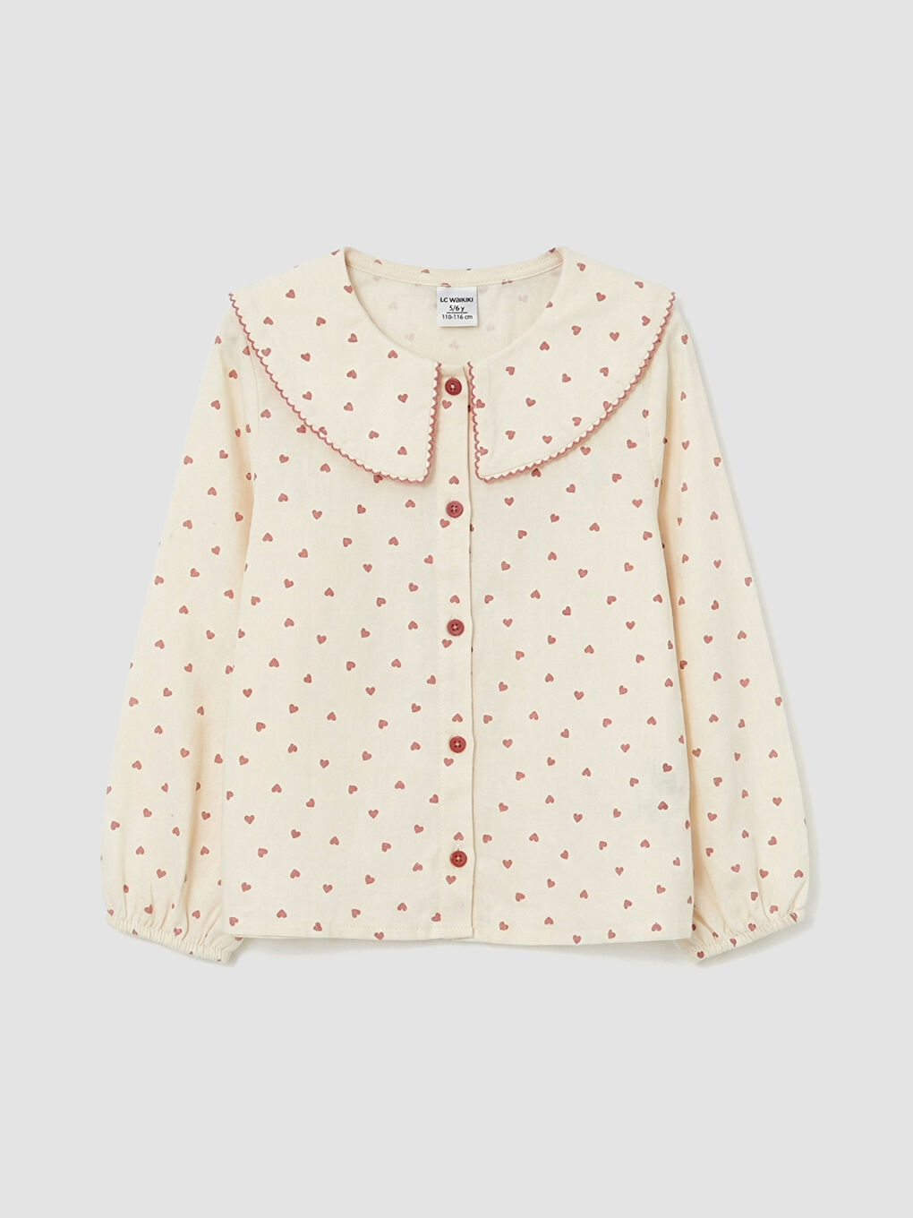 Ekru Bebe Yaka Kız Çocuk 3'lü Takım-1