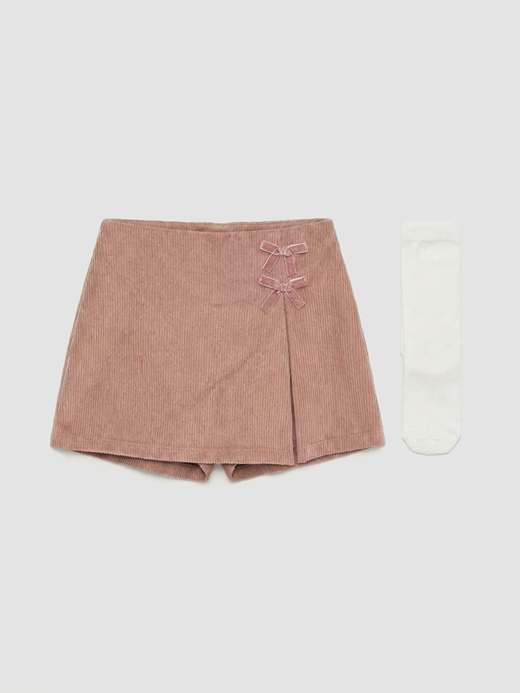 Ekru Bebe Yaka Kız Çocuk 3'lü Takım-4