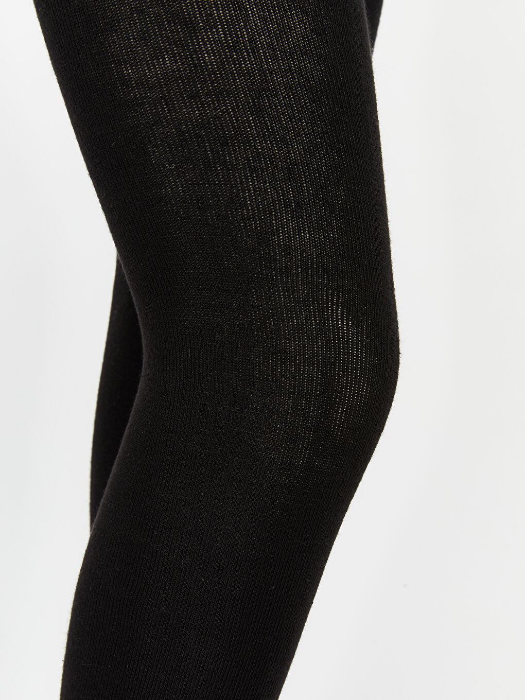 Siyah Kız Çocuk Külotlu Çorap-1