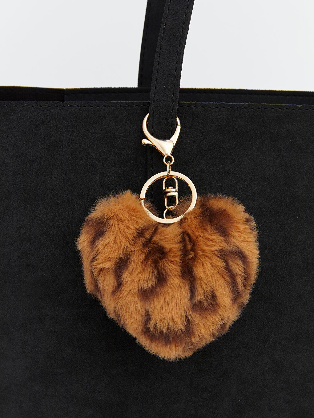 Antrasit Deri Görünümlü Kadın Omuz Çantası-2