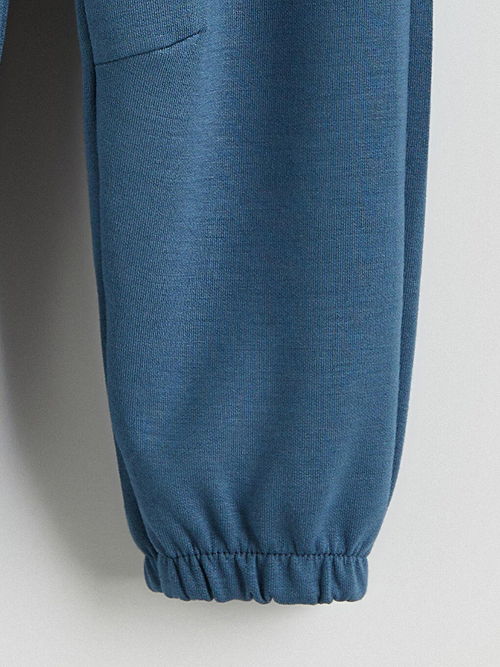 Petrol Beli Lastikli Basic Erkek Bebek Jogger Eşofman Altı-2