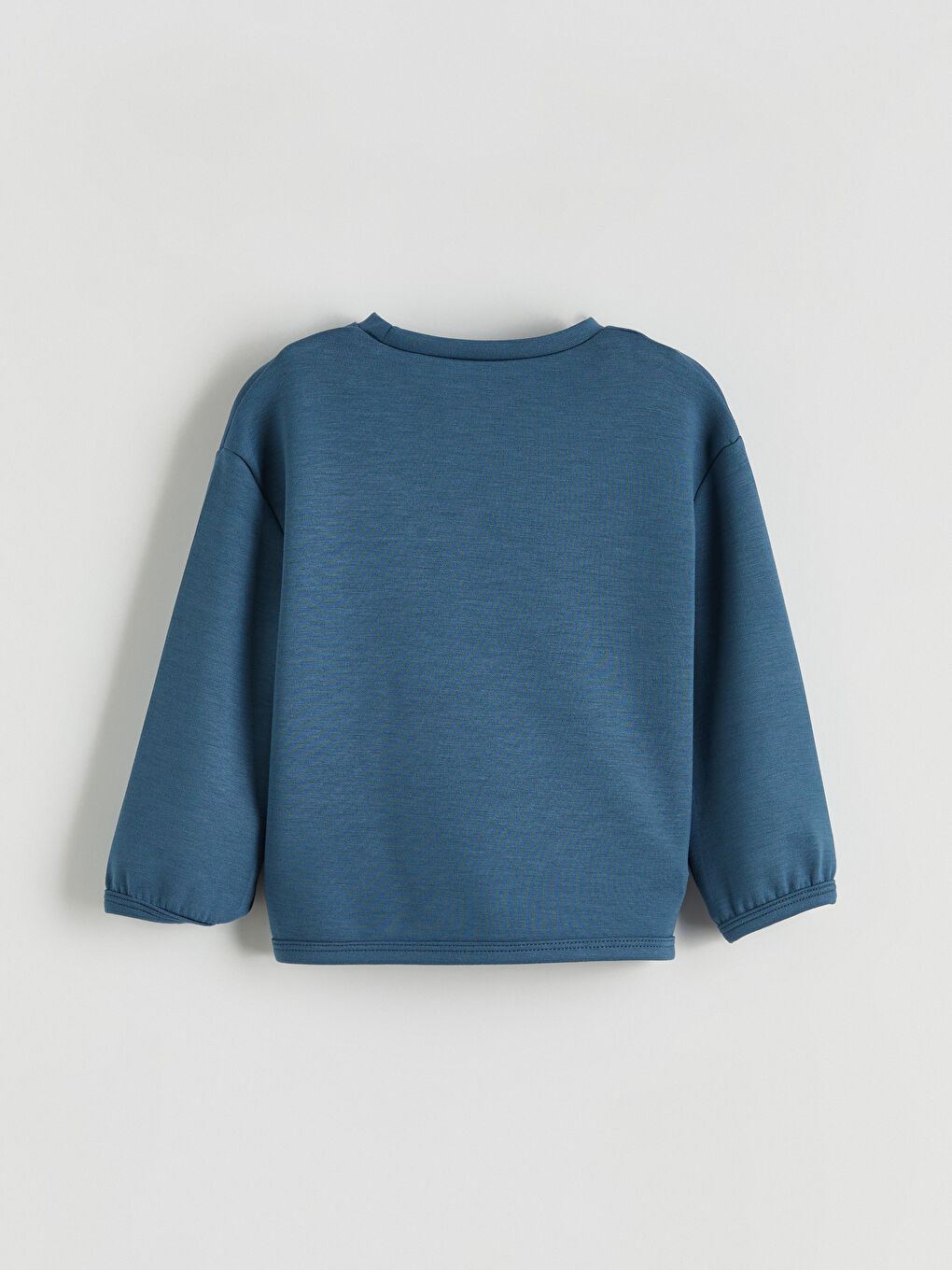 Petrol Baskılı Erkek Bebek Sweatshirt ve Pantolon 2'li-3