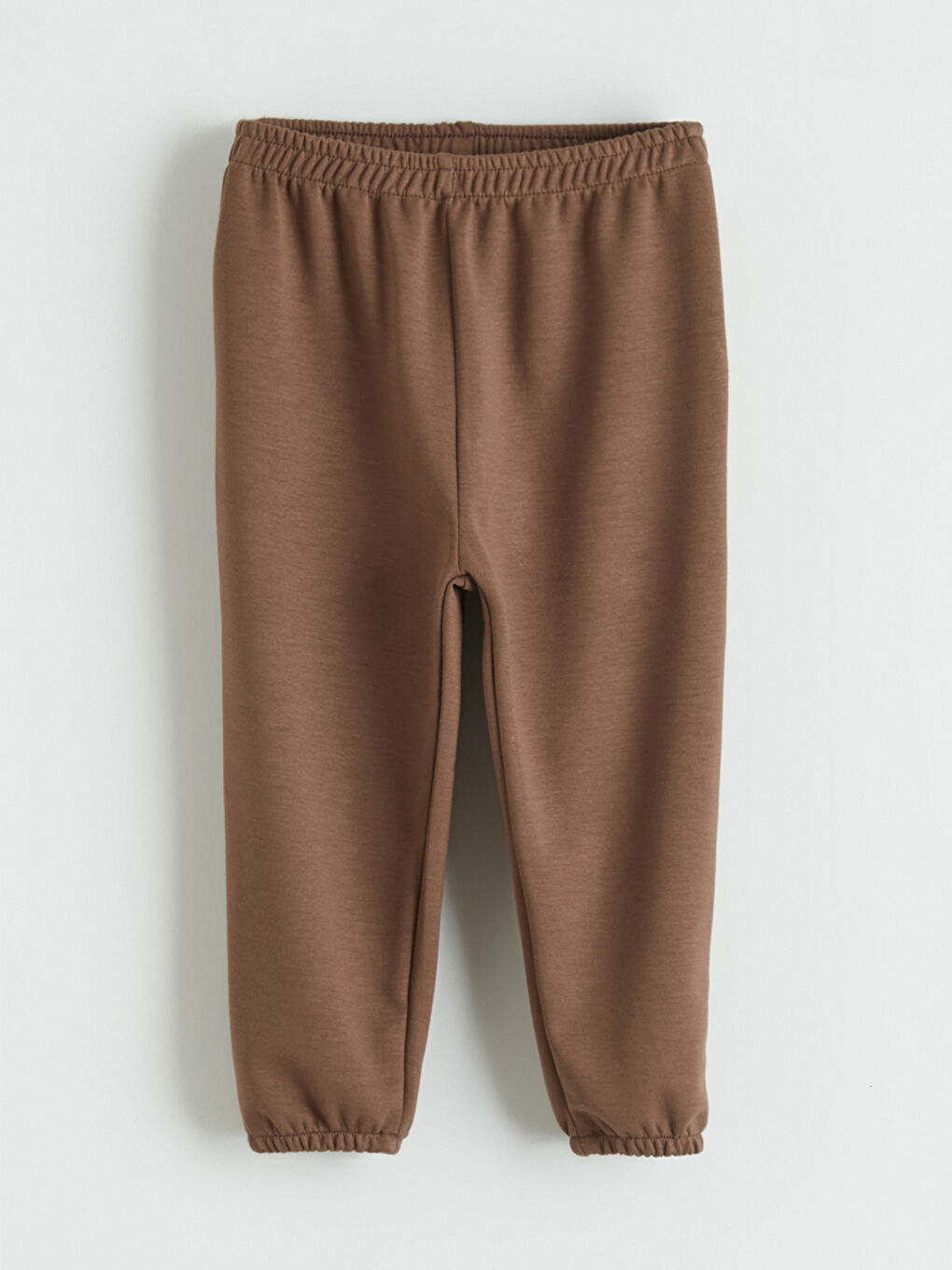 Kahverengi Kapüşonlu Erkek Bebek Eşofman Takımı-4