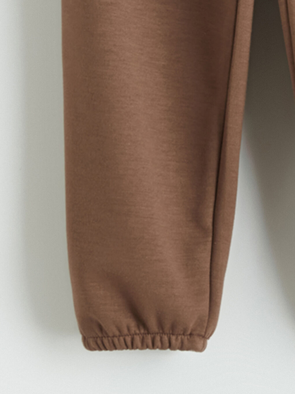 Kahverengi Kapüşonlu Erkek Bebek Eşofman Takımı-5