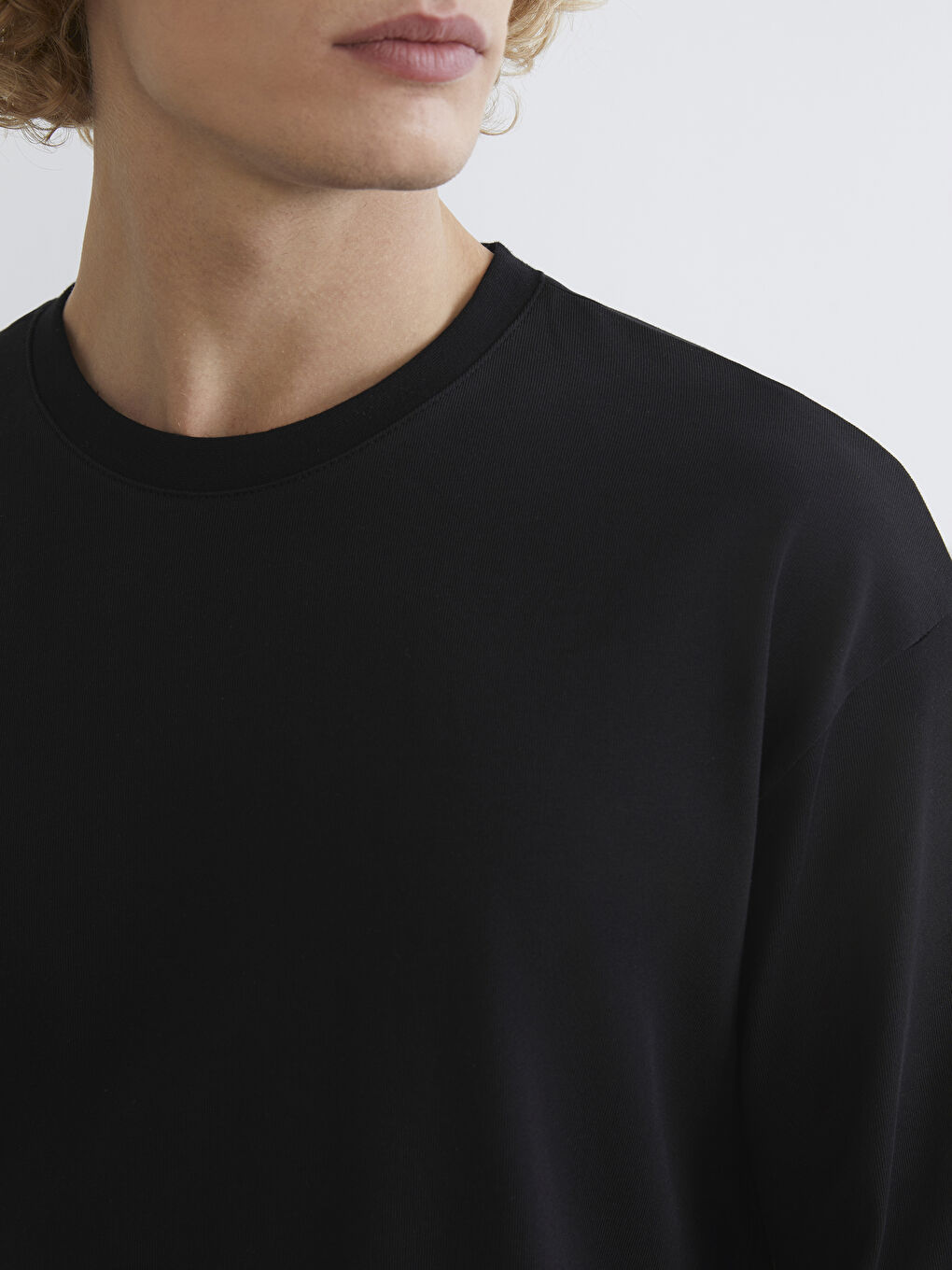 Crew Neck Long Sleeve Men's T-Shirt 2-Pack-4