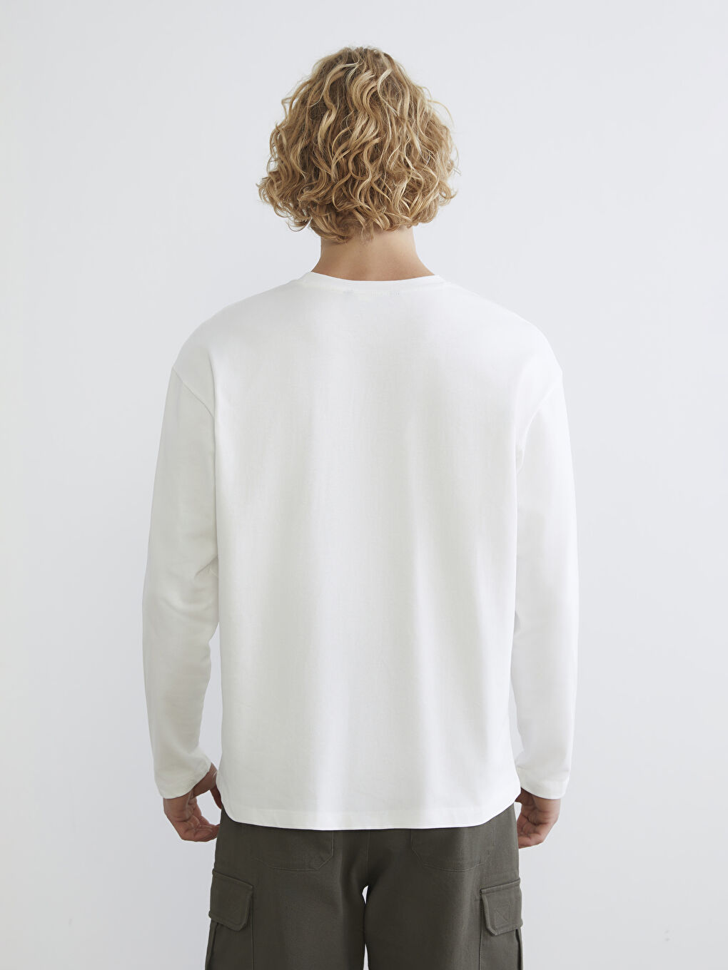 Crew Neck Long Sleeve Men's T-Shirt 2-Pack-7