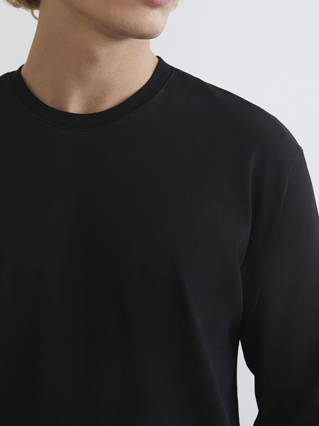 Crew Neck Knitted Men's T-Shirt 3-packs-5