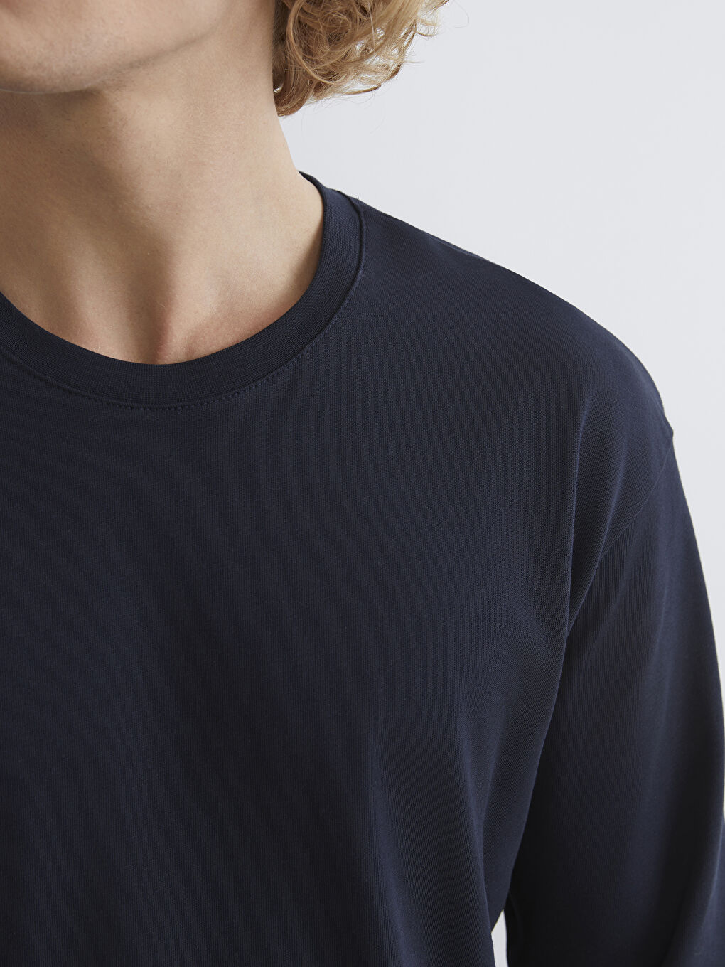 Crew Neck Knitted Men's T-Shirt 3-packs-7