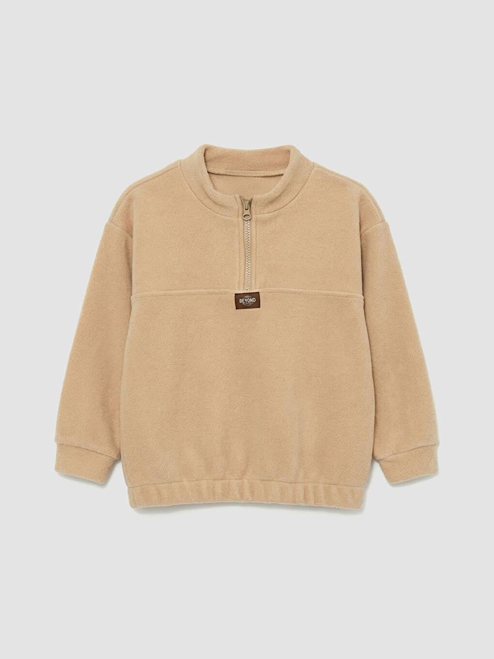 Bej Baskılı Erkek Çocuk Takım-1