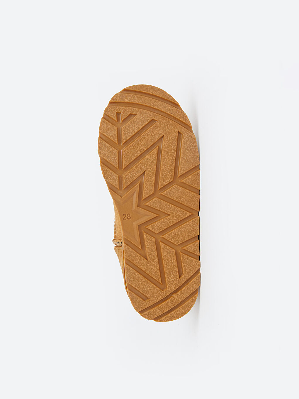 Bej Süet Görünümlü Kız Bebek Bot-3