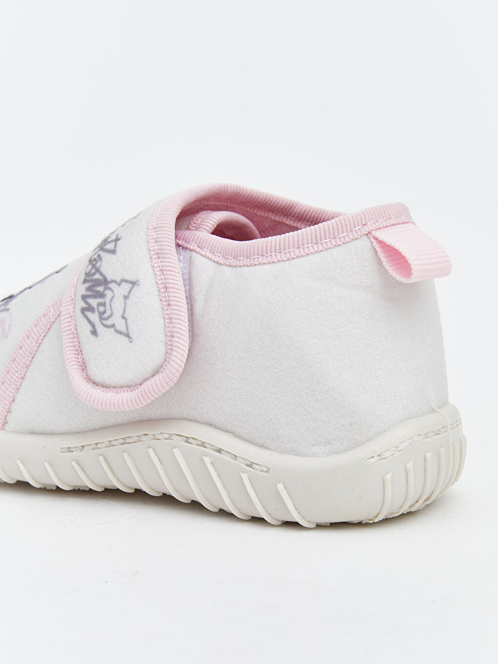 Bej Kuromi Nakışlı Kız Bebek Panduf-4