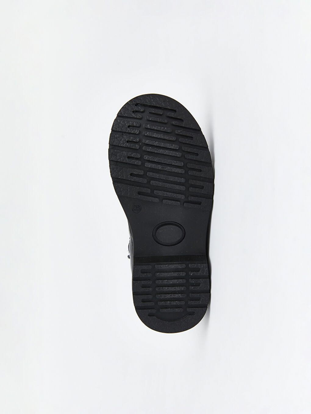 Siyah Deri Görünümlü Kız Bebek Bot-3