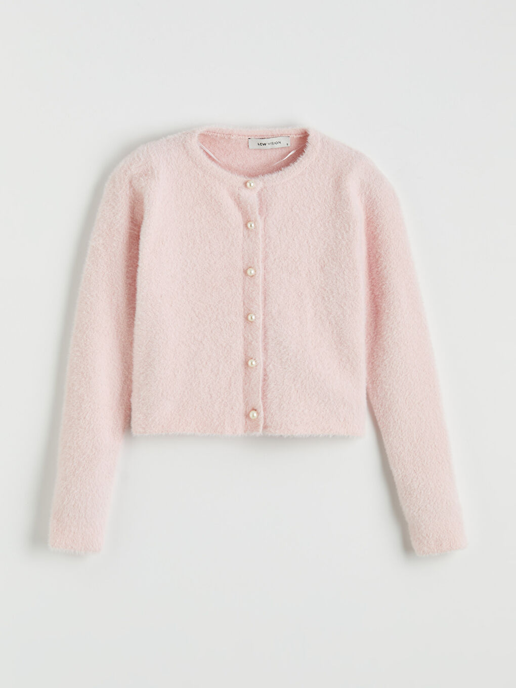 Crew Neck Women's Knitwear Cardigan-4