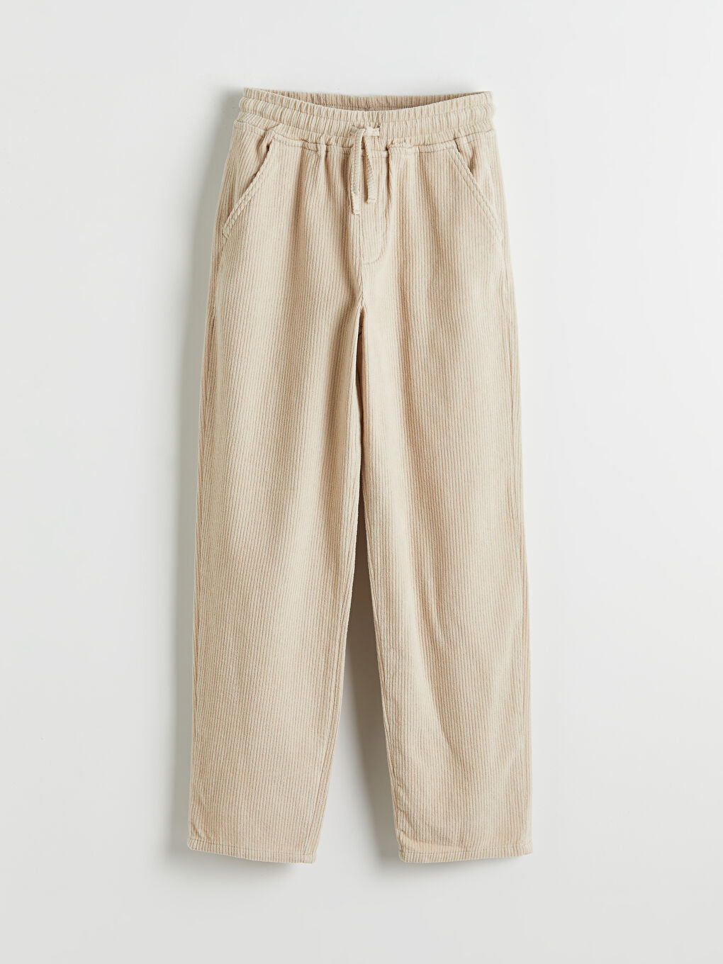 Elasticated Waist Velvet Boys' Trousers