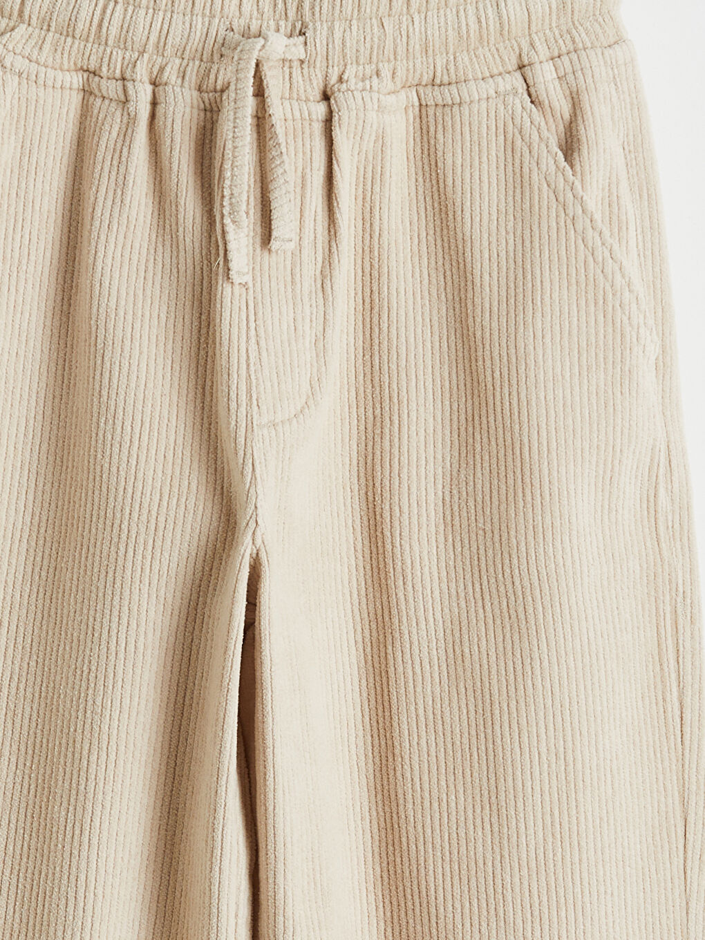 Elasticated Waist Velvet Boys' Trousers-2