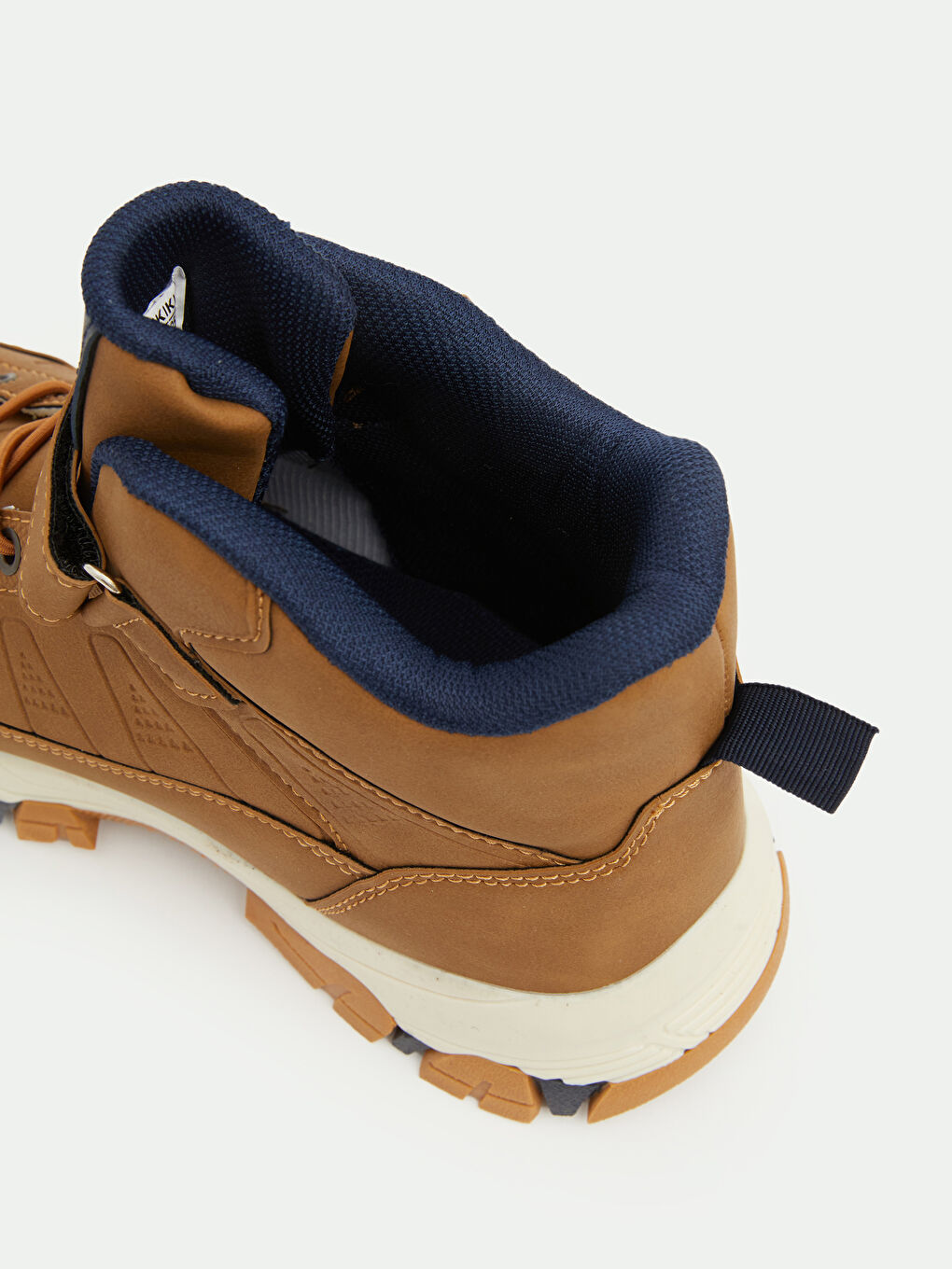 Bej Bağcık Ve Cırt Cırtlı Erkek Çocuk Bot-5