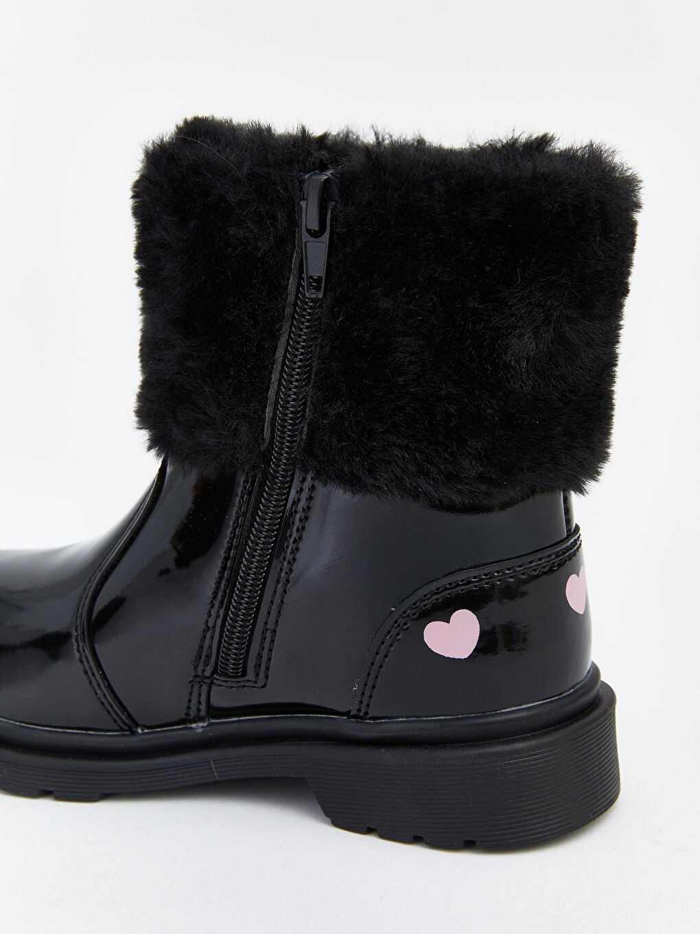 Siyah Hello Kitty Baskılı Kız Bebek Bot-4