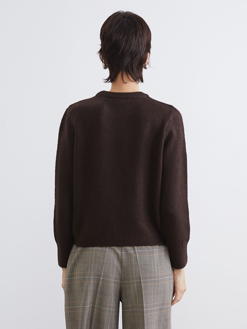 Crewneck Knit Sweater-3