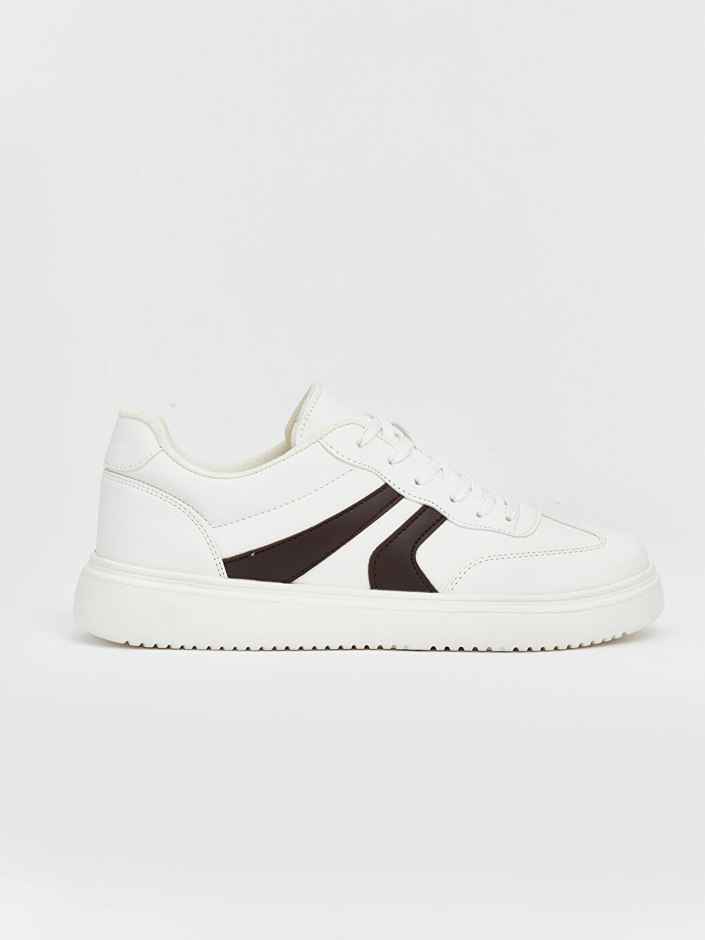 Bej Bağcıklı Erkek Spor Ayakkabı-1