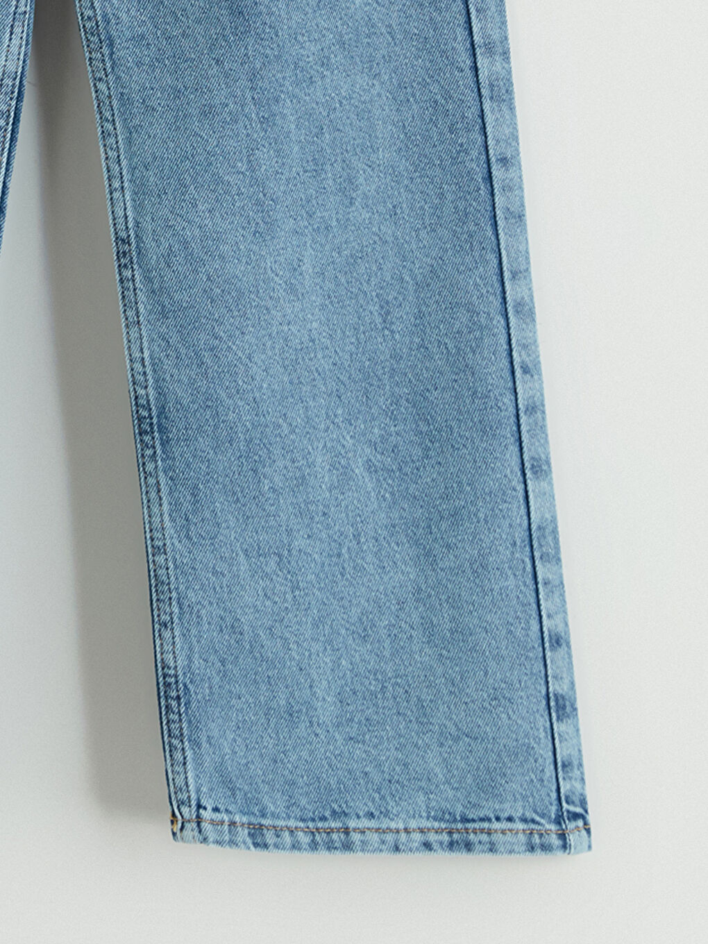 İndigo Loose Fit Erkek Çocuk Jean Pantolon-1